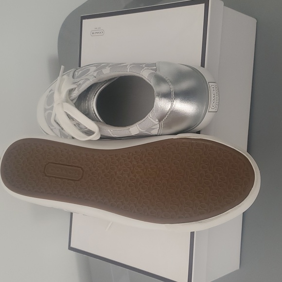 VINTAGE Coach Sneakers Size 9 - Picture 3 of 4